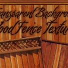 Free Wood Fence 3D Textures Pack with Transparent Backgrounds