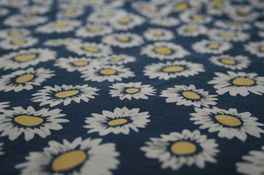 flower fabric texture with perspective